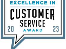 Excellence in Customer Service Badge 
