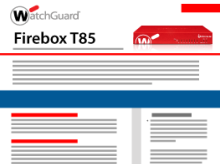 Anteprima: Datasheet Firebox T85