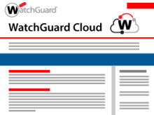 Thumbnail: WatchGuard Cloud Datasheet