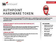 Datasheet: Authpoint Hardware Token