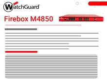WatchGuard Datasheet: Firebox M4850