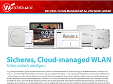Vorschau: Lösungsbroschüre: Sicheres WLAN in der Cloud – WatchGuard