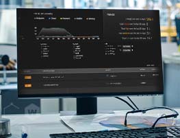 WatchGuard MDR dashboard showing on a desktop monitor