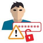 Icon: Weak and Stolen Passwords