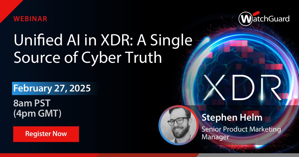 Unified AI in XDR | WatchGuard Webinar